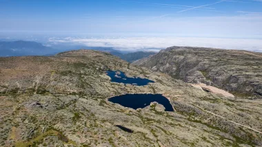 Przejazd Malowniczą Trasą W Najwyższych Górach Portugalii