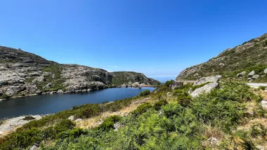 Przejazd Malowniczą Trasą W Najwyższych Górach Portugalii