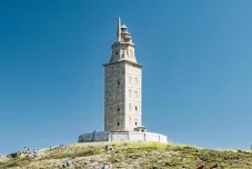 A Coruna, Wieża Herculesa, Druga Najstarsza Latarnia Morska Na Świecie!